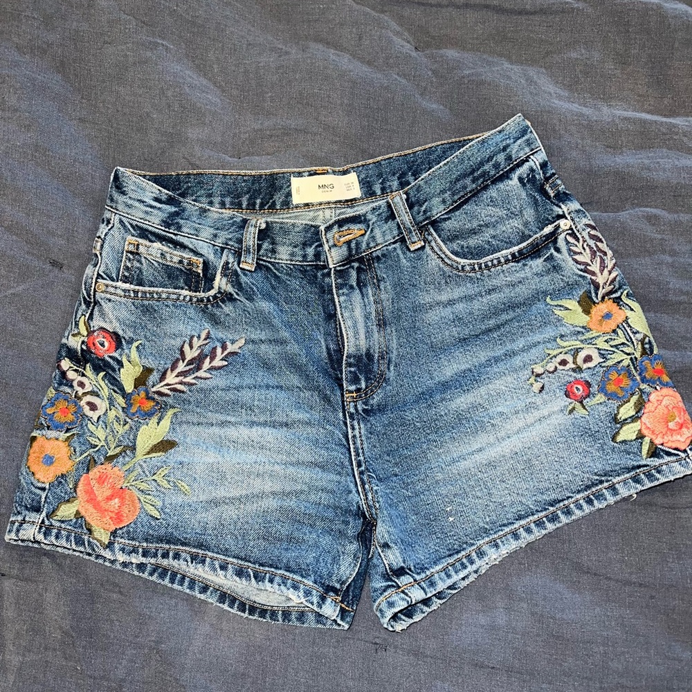 Mango Denim Shorts